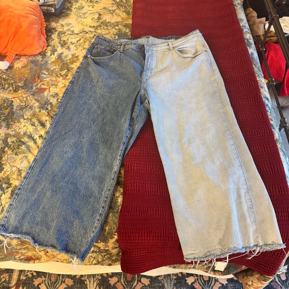 Target Wild Fable Split Dye Jeans